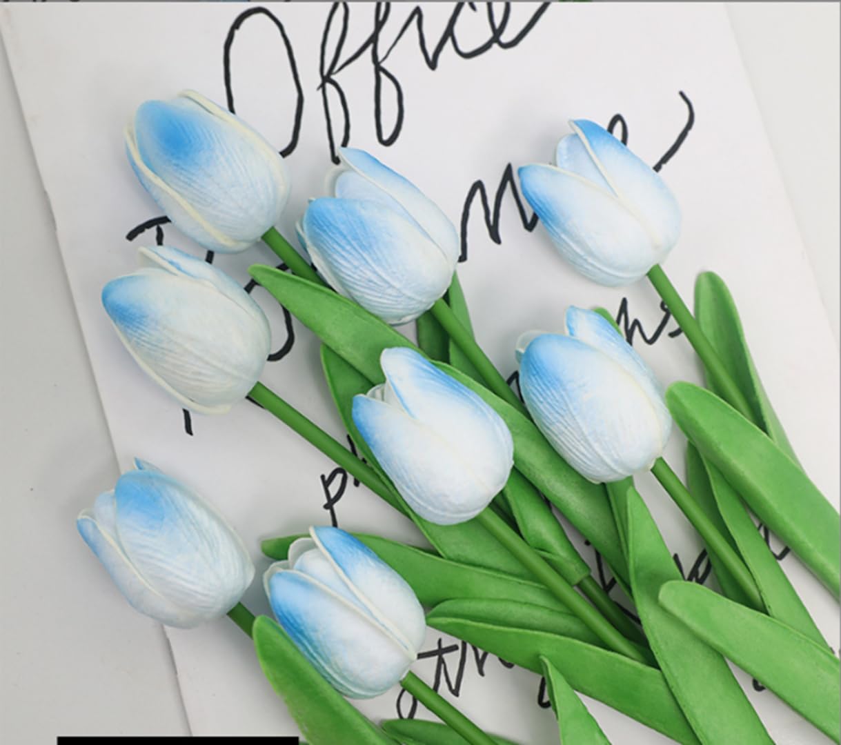 Amazon｜Namzi チューリップ造花12点、フェイクフラワー、フローレス